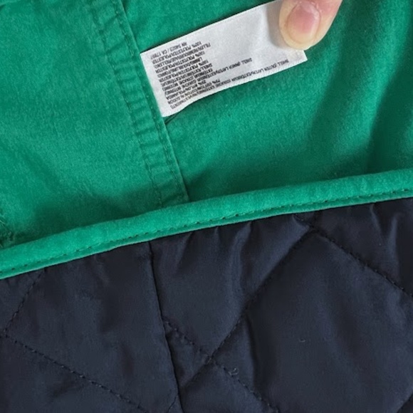 Old Navy Kelly Green Hooded Jacket Zip Out Lining 🎉Host Pick🎉 - Picture 8 of 10